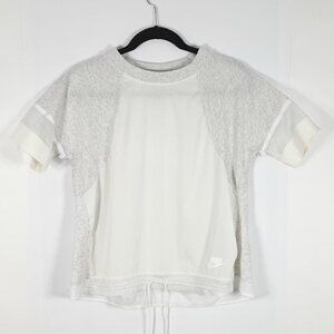 Nike White T-Shirt #74 Size S